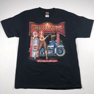 Harley-Davidson Shirt Mens Black SZ L